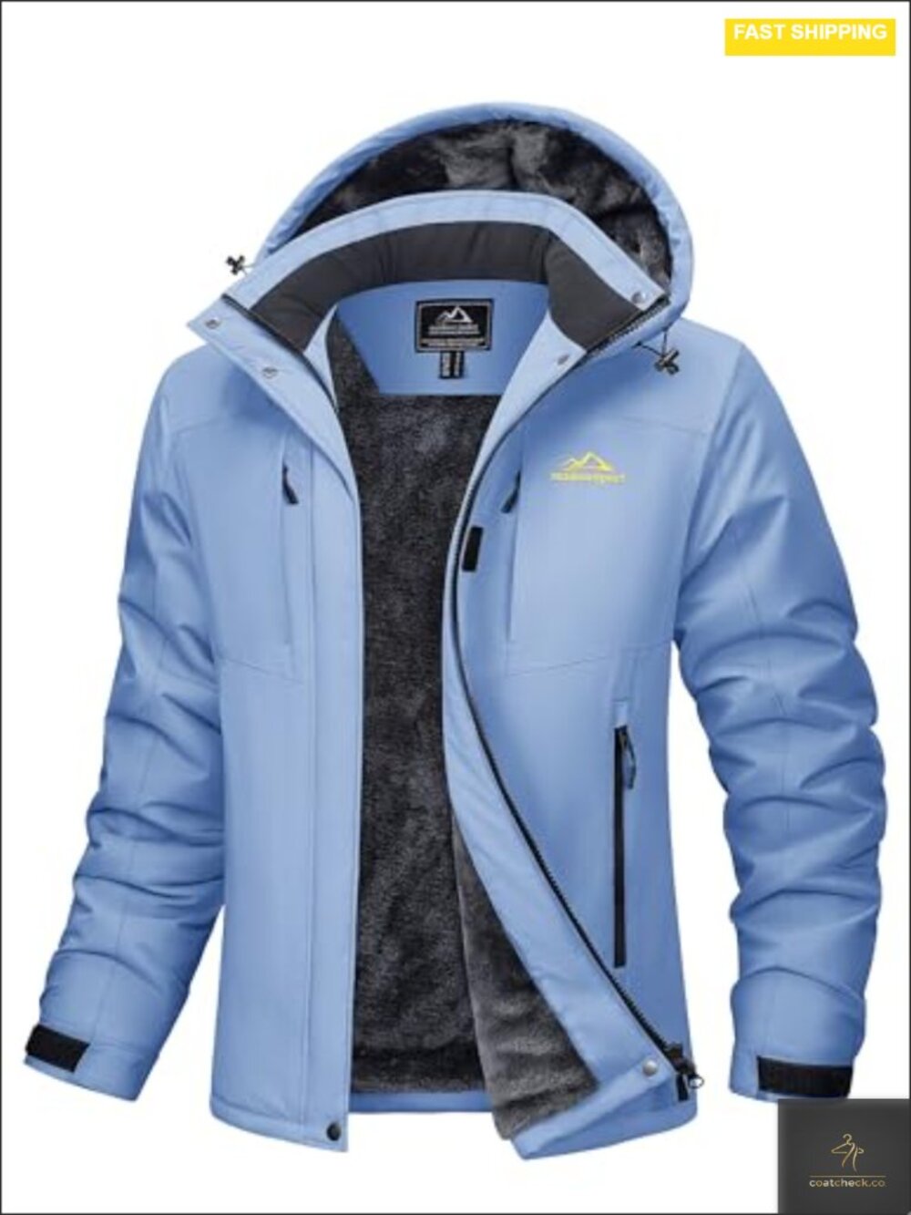 MAGCOMSEN Womens Winter Ski Snowboard Jacket Waterproof Windproof Fleece Lined